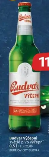 Coop Budvar Výčepní nabídka