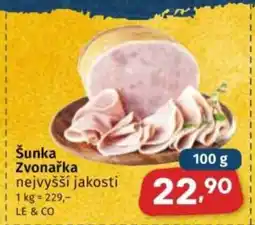 Coop Šunka Zvonařka nabídka