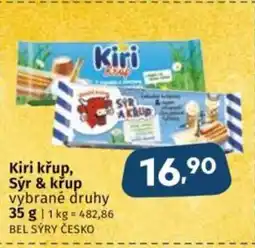 Coop Kiri křup, Sýr & křup nabídka