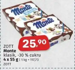 Coop ZOTT Monte nabídka
