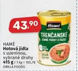 Coop HAMÉ Hotová jídla nabídka