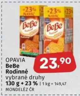 Coop OPAVIA BeBe Rodinné nabídka