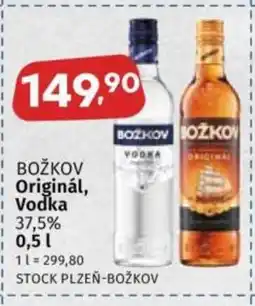 Coop BOŽKOV Originál, Vodka 37,5% nabídka