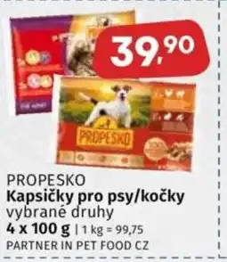 Coop PROPESKO Kapsičky pro psy/kočky nabídka