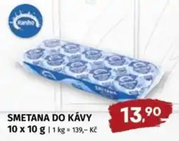 Coop Smetana do kávy nabídka