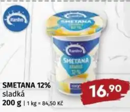 Coop Smetana 12% nabídka