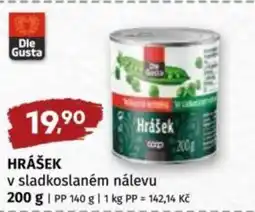 Coop Hrášek nabídka