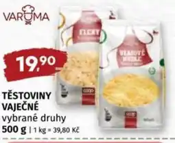 Coop Těstoviny vaječné nabídka