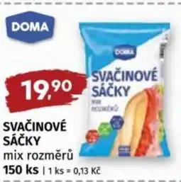 Coop DOMA Svačinové sačky nabídka