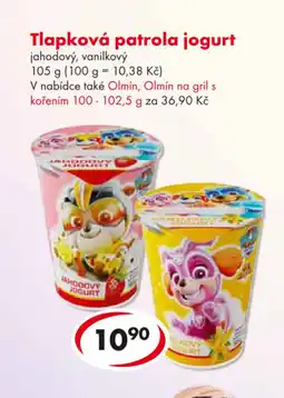 CBA Tlapková patrola jogurt nabídka