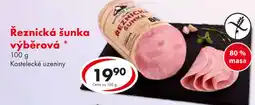 CBA Řeznická šunka výběrová nabídka