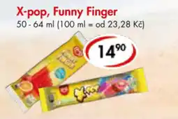 CBA X-pop, Funny Finger nabídka