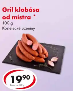 CBA Gril klobása od mistra nabídka