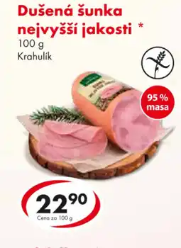 CBA Dušená šunka nejvyšší jakosti nabídka