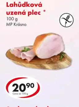 CBA Lahůdková uzená plec nabídka