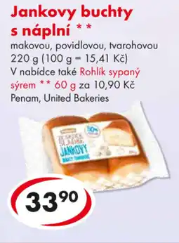 CBA Jankovy buchty s náplní nabídka