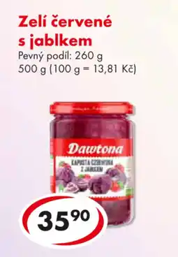 CBA Zelí červené s jablkem nabídka
