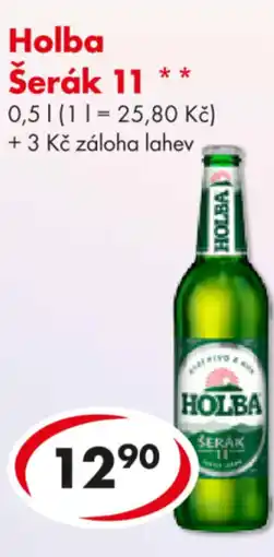 CBA Holba Šerák 11 nabídka
