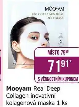 Teta Mooyam Real Deep Collagen inovativní kolagenová maska 1 ks nabídka
