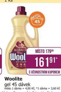 Teta Woolite gel 45 dávek nabídka