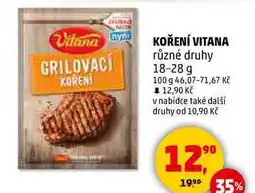 Penny Market KOŘENÍ VITANA různé druhy, 18-28 g nabídka