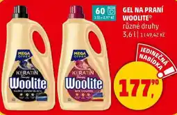 Penny Market GEL NA PRANÍ WOOLITE různé druhy, 3,6 l nabídka