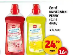 Penny Market ČISTIČ UNIVERZÁLNÍ PENNY různé druhy, 1 l nabídka