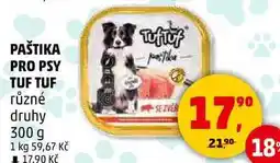 Penny Market PAŠTIKA PRO PSY TUF TUF různé druhy, 300 g nabídka