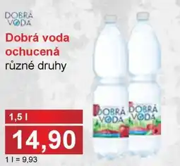 PLUS JIP Dobrá voda ochucená nabídka