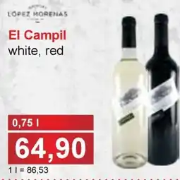 PLUS JIP El Campil white, red nabídka