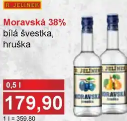 PLUS JIP Moravská 38% bílá švestka, hruška nabídka