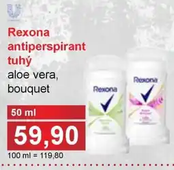 PLUS JIP Rexona antiperspirant tuhý nabídka