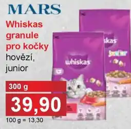 PLUS JIP Whiskas granule pro kočky nabídka