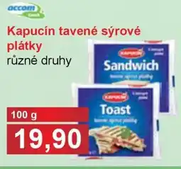 PLUS JIP Kapucín tavené sýrové plátky nabídka