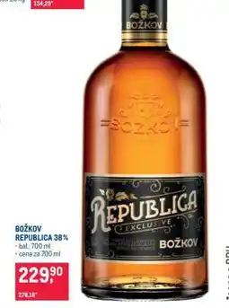 Makro Božkov Republica 38 % nabídka