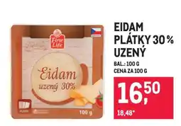 Makro EIDAM PLÁTKY 30% UZENÝ nabídka