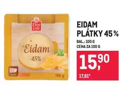 Makro Eidam plátky 45% nabídka