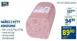 Makro Nářez z kýty konzumní nabídka