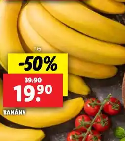 Lidl Banány nabídka
