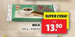 Lidl Mila nabídka