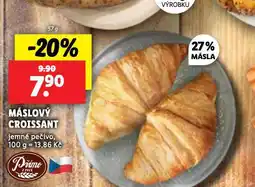 Lidl Máslový croissant nabídka