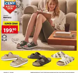 Lidl Pantofle nabídka