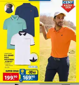 Lidl U.s. grand polo triko slim fit nabídka