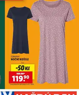 Lidl Noční košile nabídka