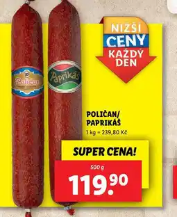 Lidl Poličan nabídka