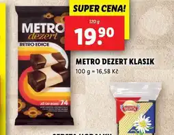 Lidl Metro dezert klasik nabídka
