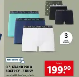 Lidl U.s. grand polo boxerky nabídka