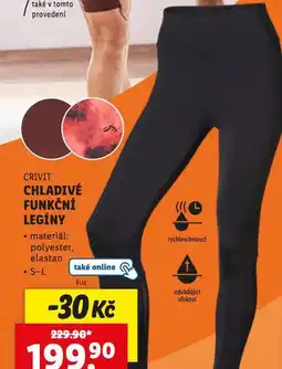 Lidl Chladivé funkční legíny nabídka