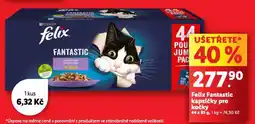 Lidl Felix fantastic kapsičky pro kočky nabídka