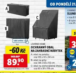 Lidl Ochranný obal na zahradní nábytek nabídka